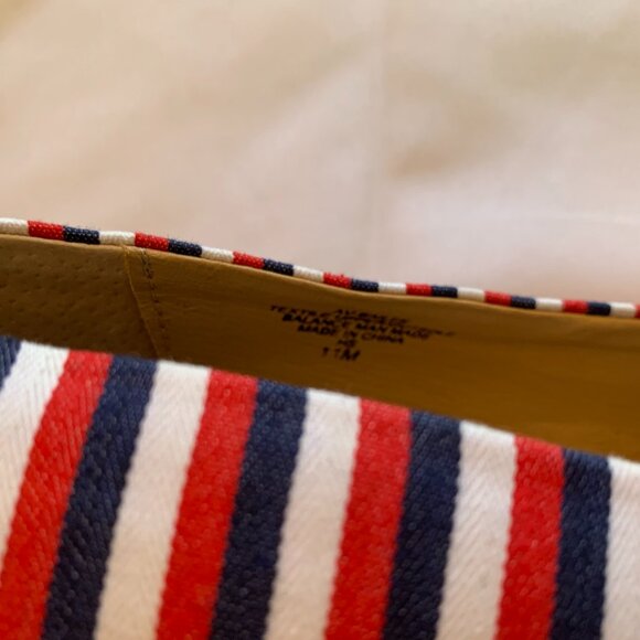 Adrienne Vittadini sandals Size 11M. Colors red/white/navy New without box - Picture 5 of 6